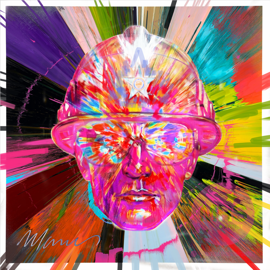 Fine Art Print mixed media · Marcos Ribadeneira · MRS Artist · Houston